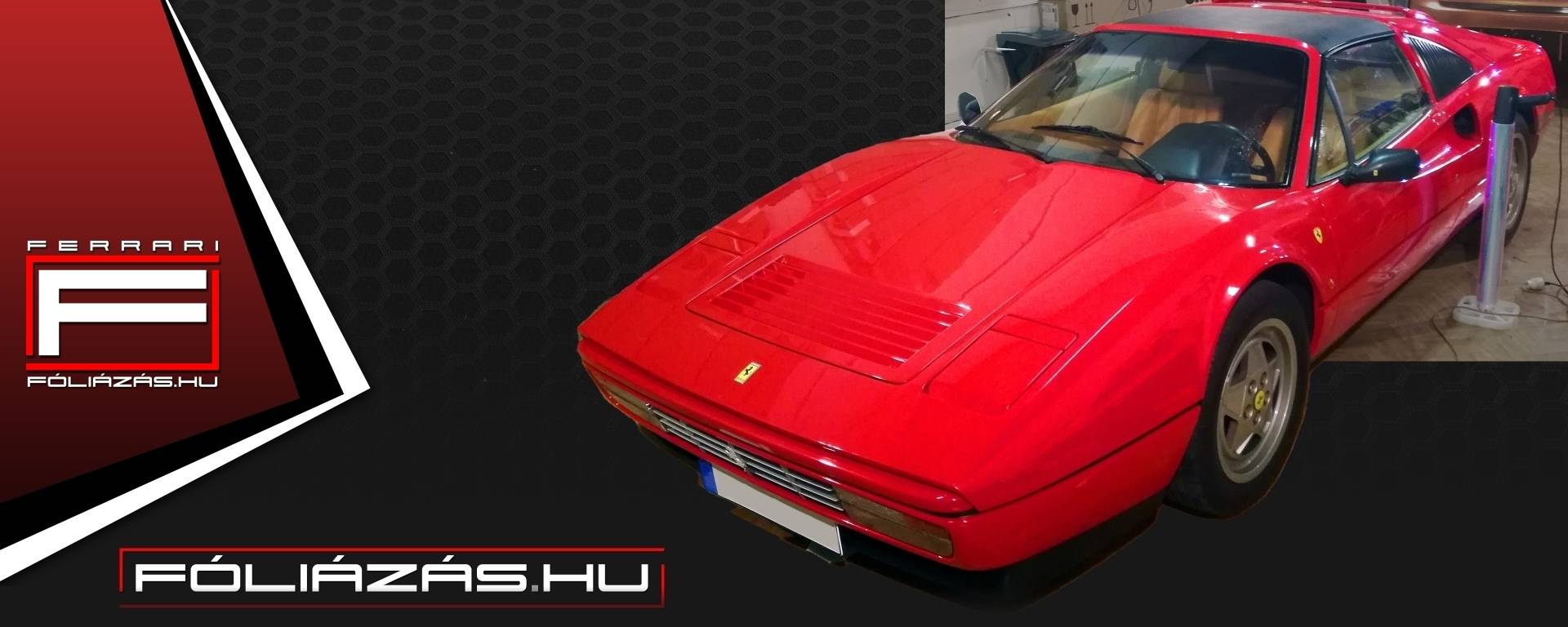 Ferrari fóliázás Budapest, Ferrarifóliázás Csepel fejléc